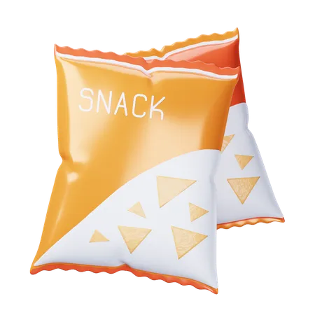 3 D Illustration Snack 3D Icon