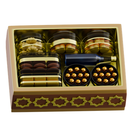 Snack Hamper  3D Icon