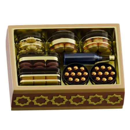 Snack Hamper  3D Icon