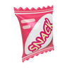 snack 3d logos
