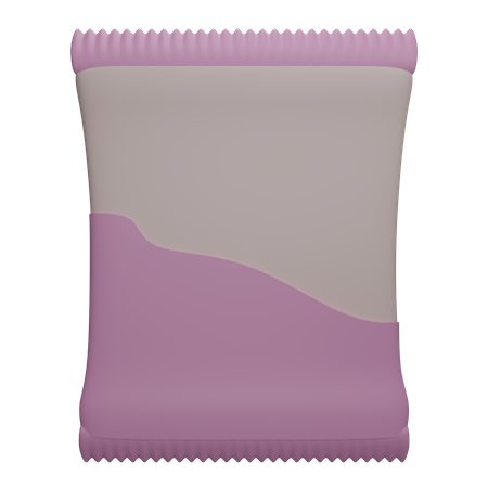 Snack Package 3D Icon