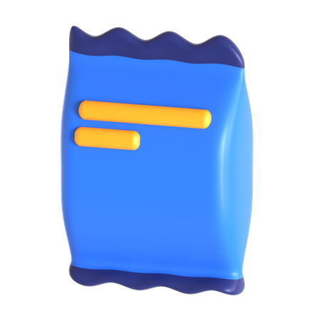 Snack Packet  3D Icon