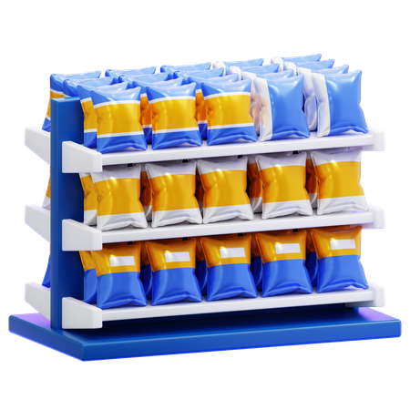 SNACK RACK  3D Icon