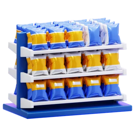 SNACK RACK  3D Icon