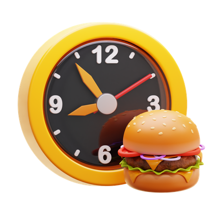 SNACK TIME  3D Icon