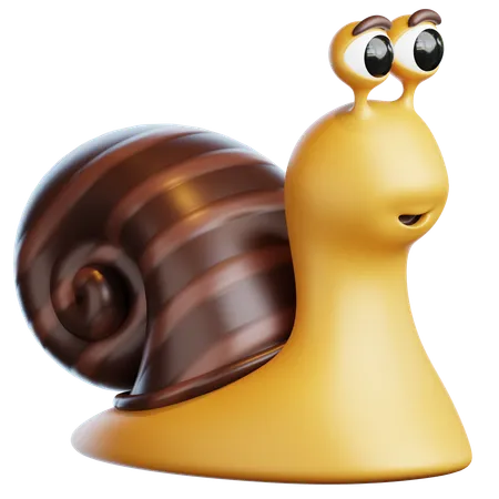 Snail  3D Icon