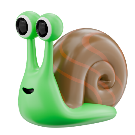 カタツムリ  3D Icon
