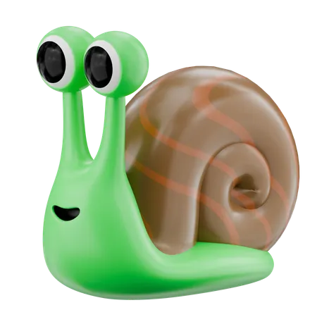 カタツムリ  3D Icon