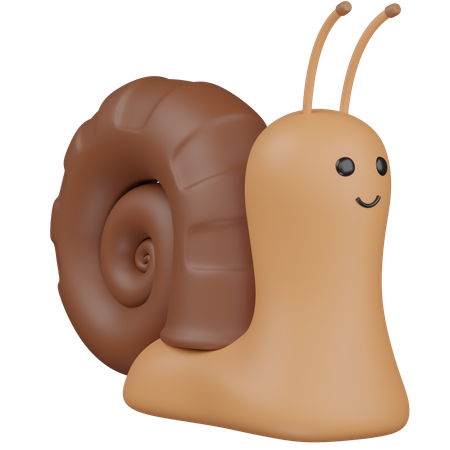 Snail  3D Icon