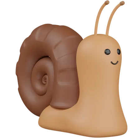 Snail  3D Icon