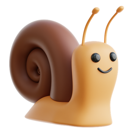 Snail  3D Icon