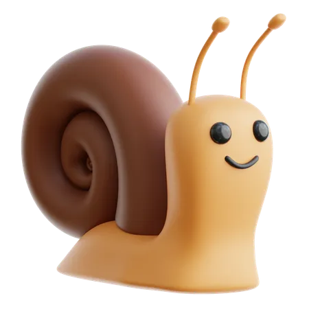 Snail  3D Icon