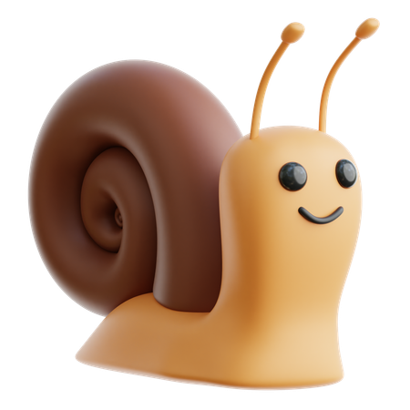 Snail  3D Icon