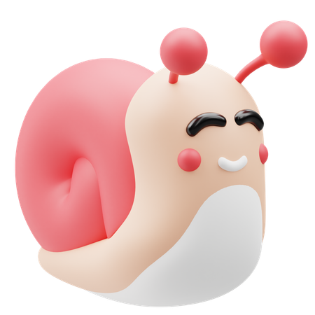 Snail  3D Icon