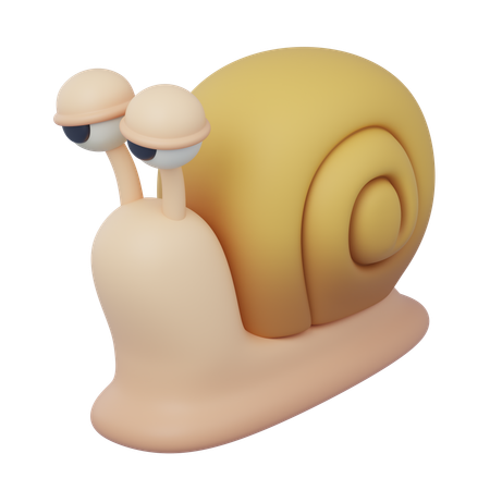 Snail  3D Icon