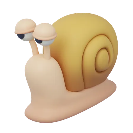 Snail  3D Icon