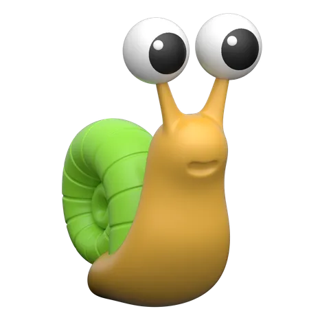 Snail  3D Icon