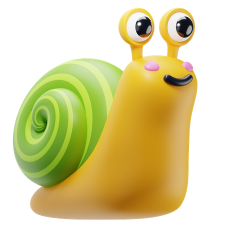 Snail  3D Icon