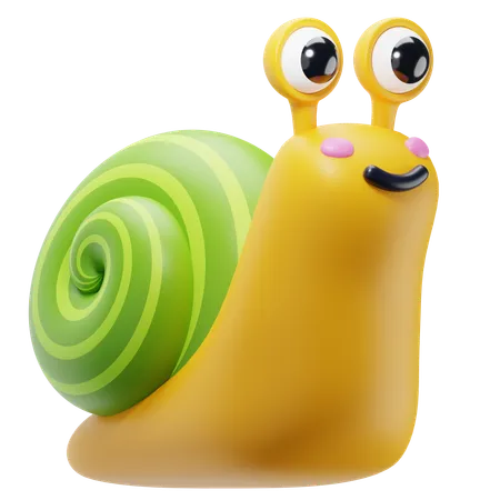 Snail  3D Icon