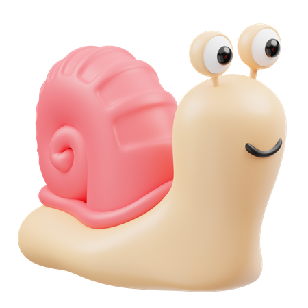 Snail  3D Icon