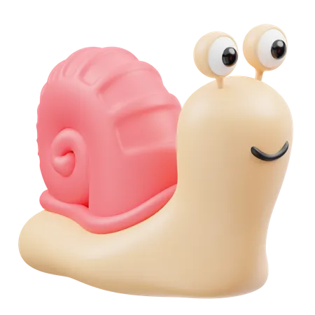 Snail  3D Icon