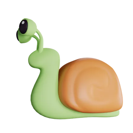 Snail  3D Icon