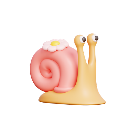 Snail  3D Icon