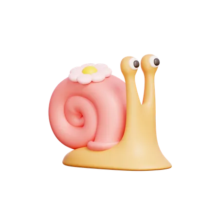 Snail  3D Icon