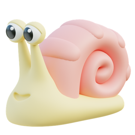 Snail  3D Icon