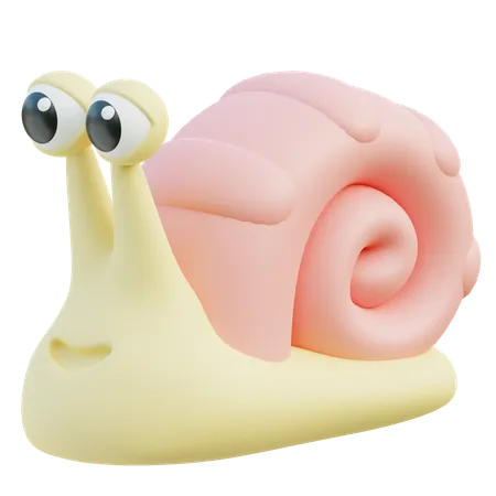 Snail  3D Icon