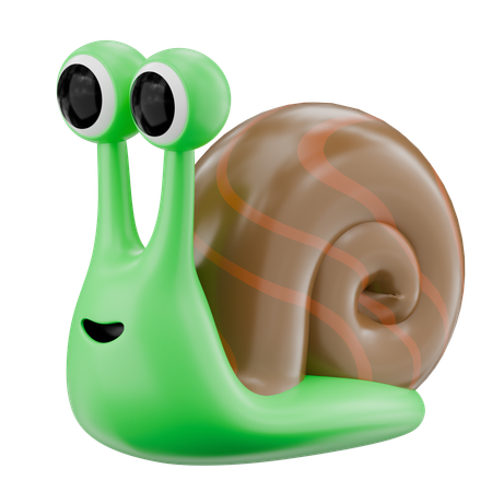 Snail  3D Icon