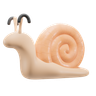 3d snail illustration