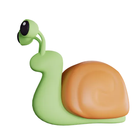 Snail 3D Icon