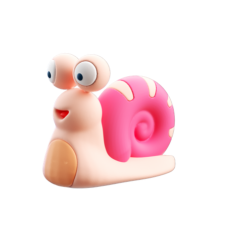 Snails  3D Icon