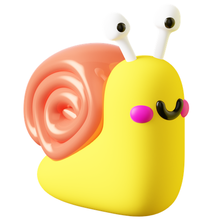 Snails  3D Icon