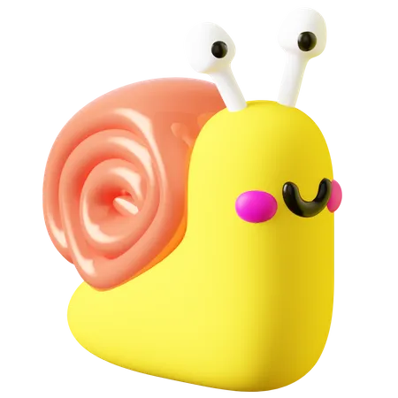 Snails  3D Icon