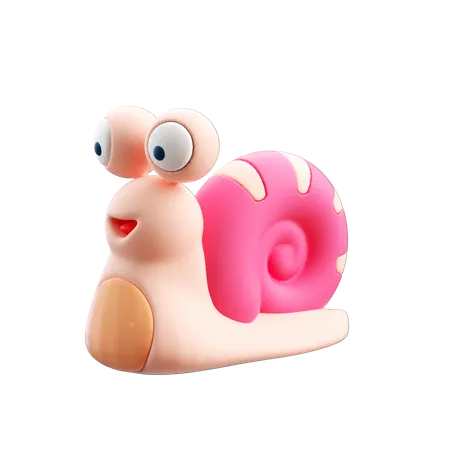 Snails  3D Icon