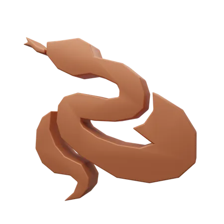 Snake  3D Icon