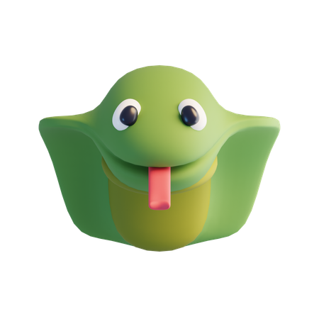 Snake  3D Icon