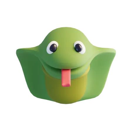 Snake  3D Icon