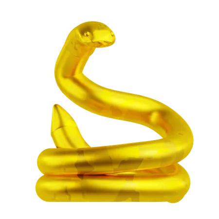 Snake  3D Icon