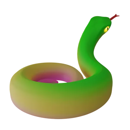 Snake  3D Icon