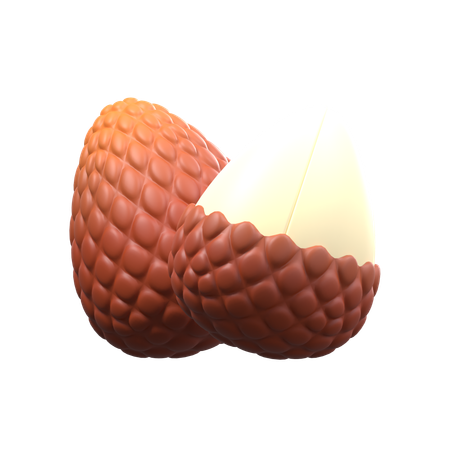 Snakefruit Slices  3D Icon