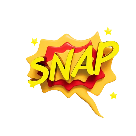 Snap  3D Icon