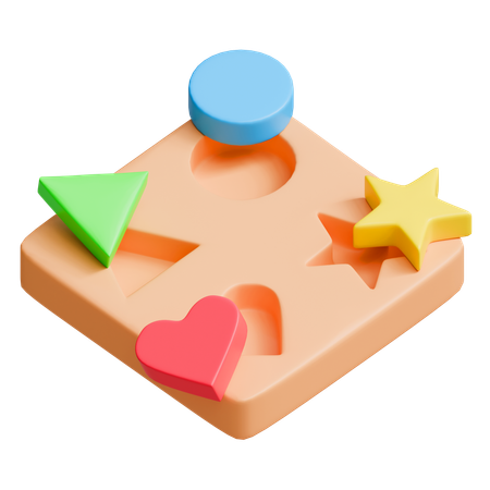 Snap Block Toy  3D Icon