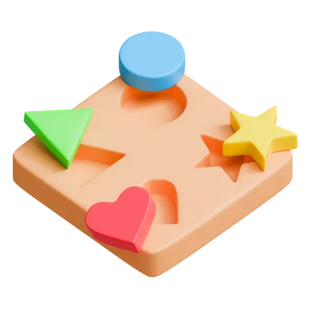 Snap Block Toy  3D Icon