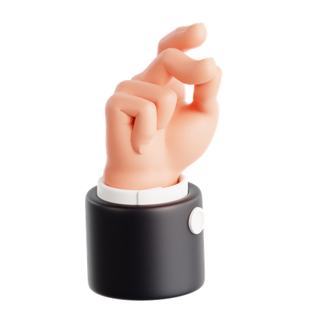 Snap Fingers Hand Gesture  3D Icon