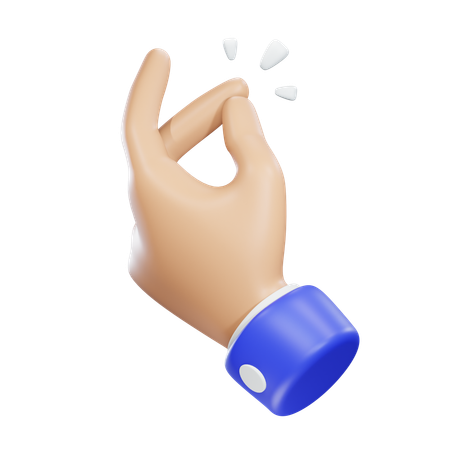 Snap Hand  3D Icon