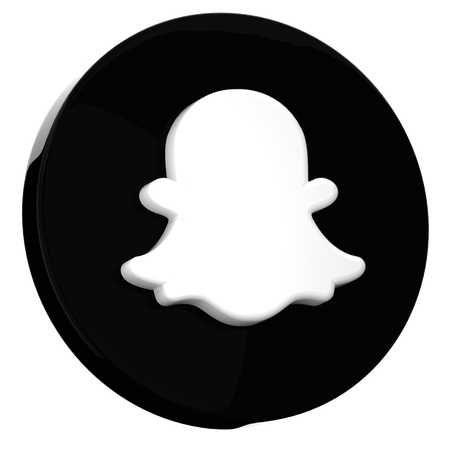 Snapchat  3D Icon