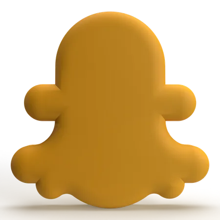 Snapchat  3D Icon